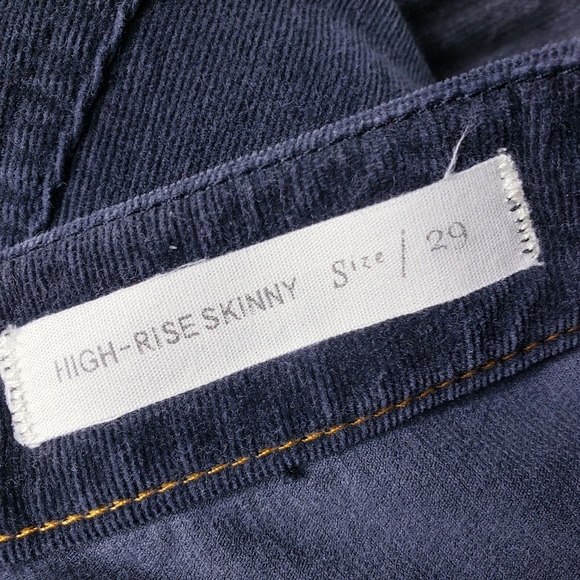 Pilcro And The Letterpress Black Corduroy Ankle. - Picture 7 of 8